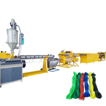 Recycled string PP PE Plastic rope Fishing net round Wire drawing machine production line